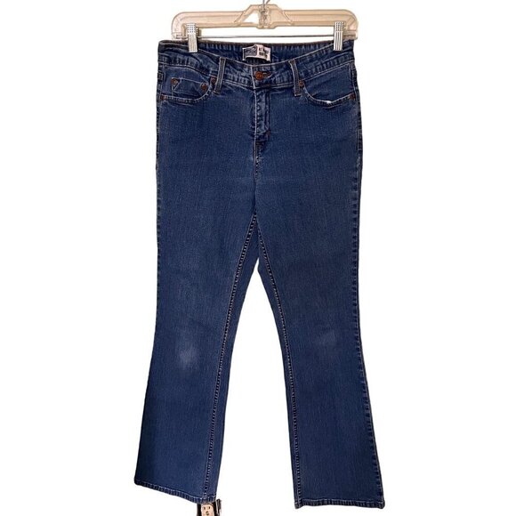 Levis Signature Womens Jeans Size 10 Medium Blue Bootcut Denim cowgirl rodeo wes - Picture 1 of 16